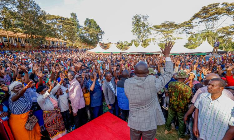 National Youth Opportunities Towards Advancement (NYOTA) programme Kitwii, Kangundo constituency, Machakos County