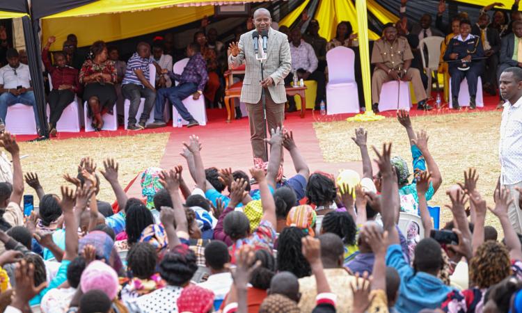 Implementation of the last mile connectivity programme across the 290 Constituencies, masinga machakos county 